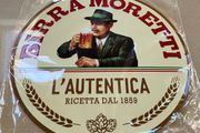 Moretti Italian Beer Genuine Embossed Metal Sign 40.5 cmNew