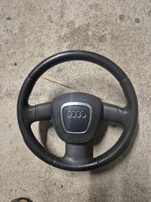 Audi a3 3 Spoke Leather Steering wheel @ OCG