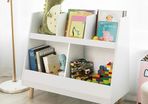 Kids bookcase  Bookshelf Kids Book Shelf Storage Shelf Kids Toys Magazine Rack 5 Open Compartments