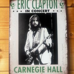 Eric Clapton Tin Metal Sign