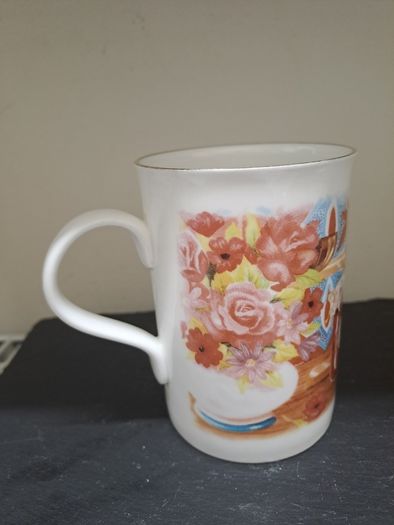 Tara Fine Bone China Teddy Bear Mug