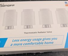 4 x SONOFF Zigbee Thermostatic, Add-On Radiator Valve for Smart Control, Easy Installation, Save Heating Costs, Works with Alexa, Google Home