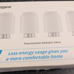 4 x SONOFF Zigbee Thermostatic, Add-On Radiator Valve for Smart Control, Easy Installation, Save Heating Costs, Works with Alexa, Google Home