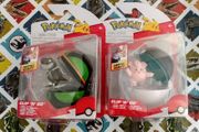 Pokemon Clip n Go figures x2