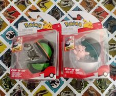 Pokemon Clip n Go figures x2