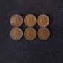 Collection of George VI - Pre-Decimal English Half Penny Coins (6) Image 2