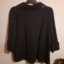 Joseph Ribkoff black asymmetrical jacket Image 2