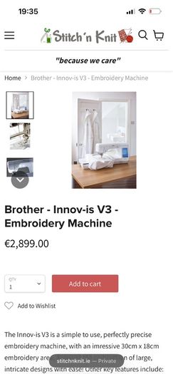 brother innovis v3