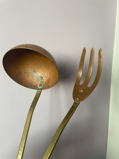 Copper/brass cooking utensils
