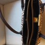 Jasper Conran zebra print hide on hair handbag Image 5