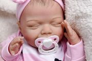 Lifelike Reborn Baby Dolls - 20-Inch Sweet Smile Realistic-Newborn Baby Dolls Sleeping Baby Girl Real Life Baby Dolls with Toy Accessories Gift Set for Kids Age 3+ &amp; Collection (FREE POSTAGE)