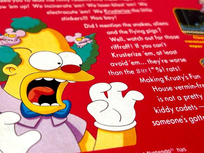 Krusty's Fun House for Nintendo NES - Boxed