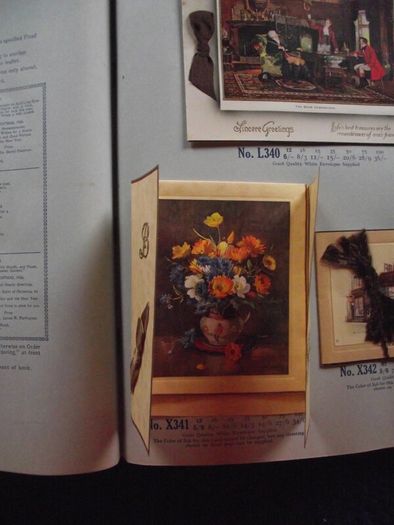 1936 Greeting card and Calendar sample book - The Royal Art Private Christmas Greeting Cards