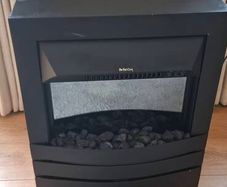 Electric fire fireplace insert