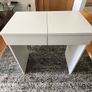 Dressing table with integrated mirror and drawer compartments Image 7