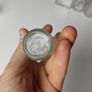 384 - Set of 5 Vintage Collectible Decorative Clear Glass Bottles Jars Inkwells Image 7