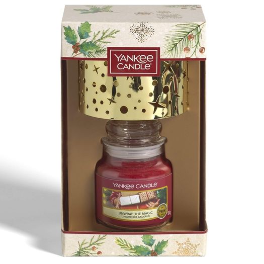Yankle Candle Jar Candle & Shade Gift Set