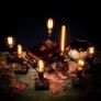 Weathered Wood Night Light Table Lamp Vintage Desk Lamp E26/E27 Edison Bulb Wooden Base Retro Industrial Steampunk Iron Pipe Flange Dimmable (FREE SHIPPING) Image 5