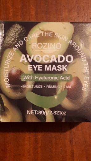 avocado eye mask