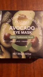 avocado eye mask