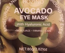 avocado eye mask
