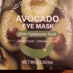 avocado eye mask