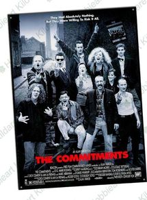 The Commitments tin sign