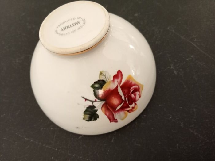 Arklow Pottery small coffee sugar bowl
