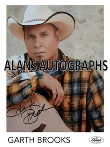 Garth Brooks Autograph