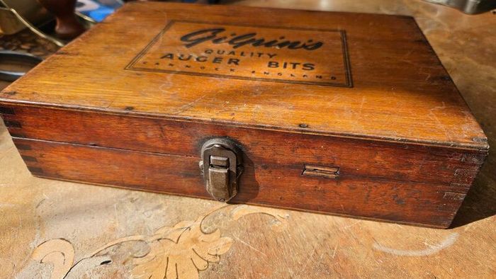 Gilpin's auger bits, complete boxed set