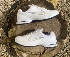 Retro White Cream Leather Nike Air