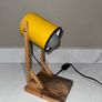 Industrial Upcycled Desk Lamp - Mustard Yellow Image 8