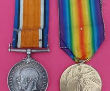 First World War Pair to Machine Gun Core Victory and War Medals