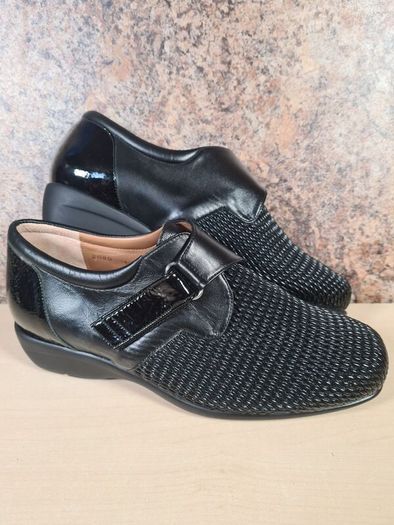 womens ALVIFLEX orthopaedic comfort and wellness shoes black Size UK 7 EU 40