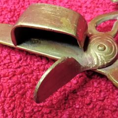 Vintage Brass Candle Wick Scissors / Snuffer