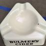 Vintage Bulmers Cider Enamel Ashtray Image 4