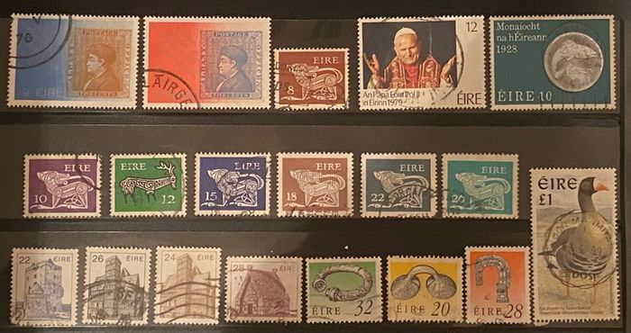 Ireland stamp lot