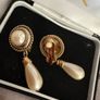 vintage clip on earrings Image 2