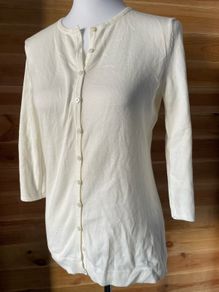 Cardigan GAP stretch brand new off white women size 10
