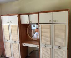 Free to take wardrobe and chest of drawers