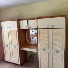 Free to take wardrobe and chest of drawers