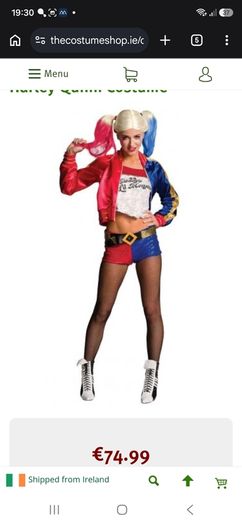 Harley Quinn Costume
