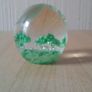 Vintage Blarney Art Glass Paperweight Clock. Image 3