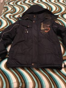 Beautiful Boy's Jacket, Fur Lined, size 7-8 years