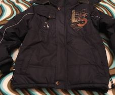 Beautiful Boy's Jacket, Fur Lined, size 7-8 years