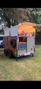 Coffee Trailer |DRIVE-THRU SETUP| duel fuel coffee