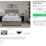 Premier Meave Double Mattress 4x6ft | Excellent Condition | Firm Pocket Sprung Image 6