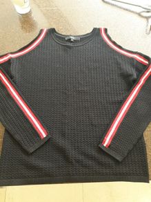 Next black cold shoulder knit uk 6-10