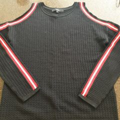 Next black cold shoulder knit uk 6-10
