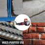 Wall Chaser, 34 mm Cutting Depth Wall Cutting Machine 2500W Wall Groove Cutting Machine 38 mm Cutting Width Wall Slotting Machine With 5 Saw Blades 115 mm Diameter 6300r/Min with Infrared Ray Image 4
